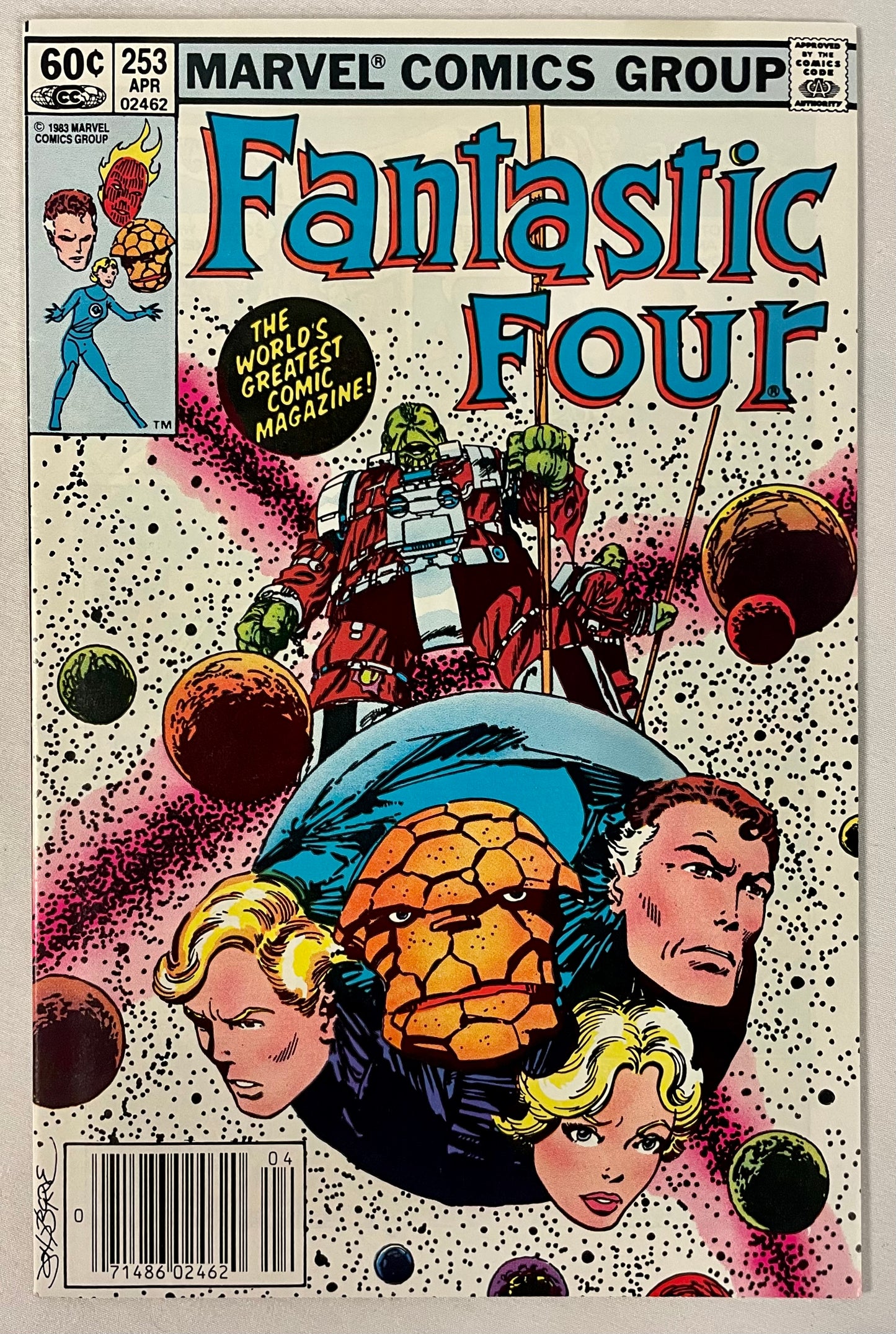 Marvel Comics Fantastic Four #253