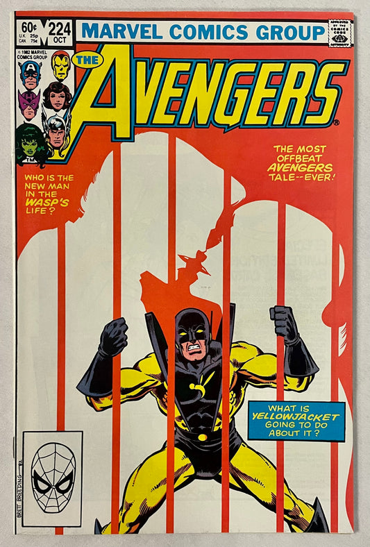 Marvel Comics The Avengers #224