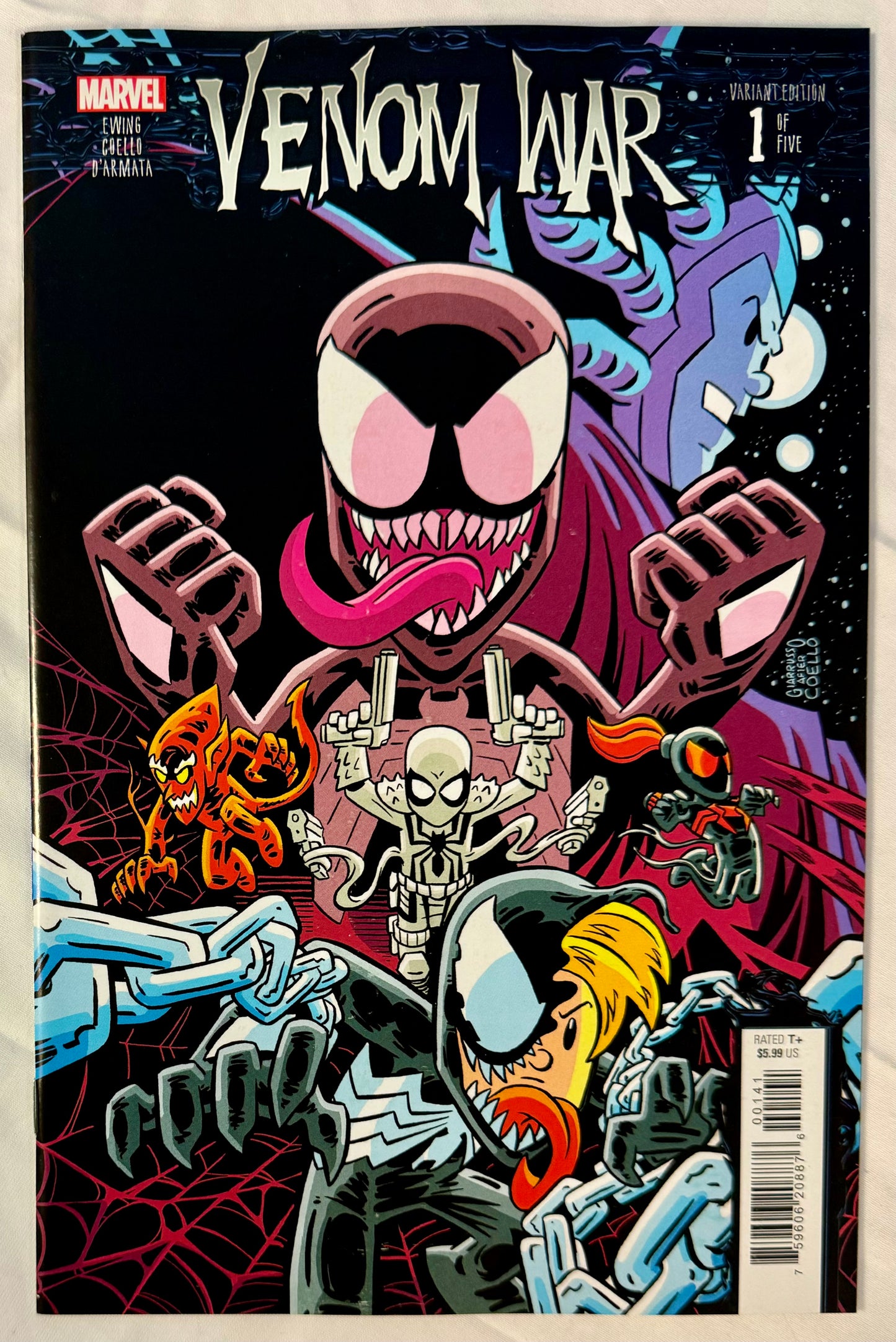 Marvel Comics Venom War #1 CVR D