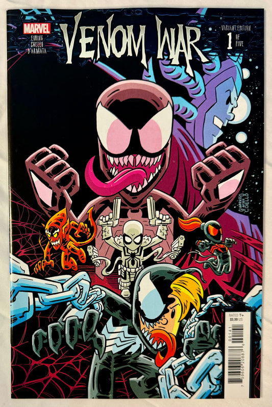 Marvel Comics Venom War #1 CVR D