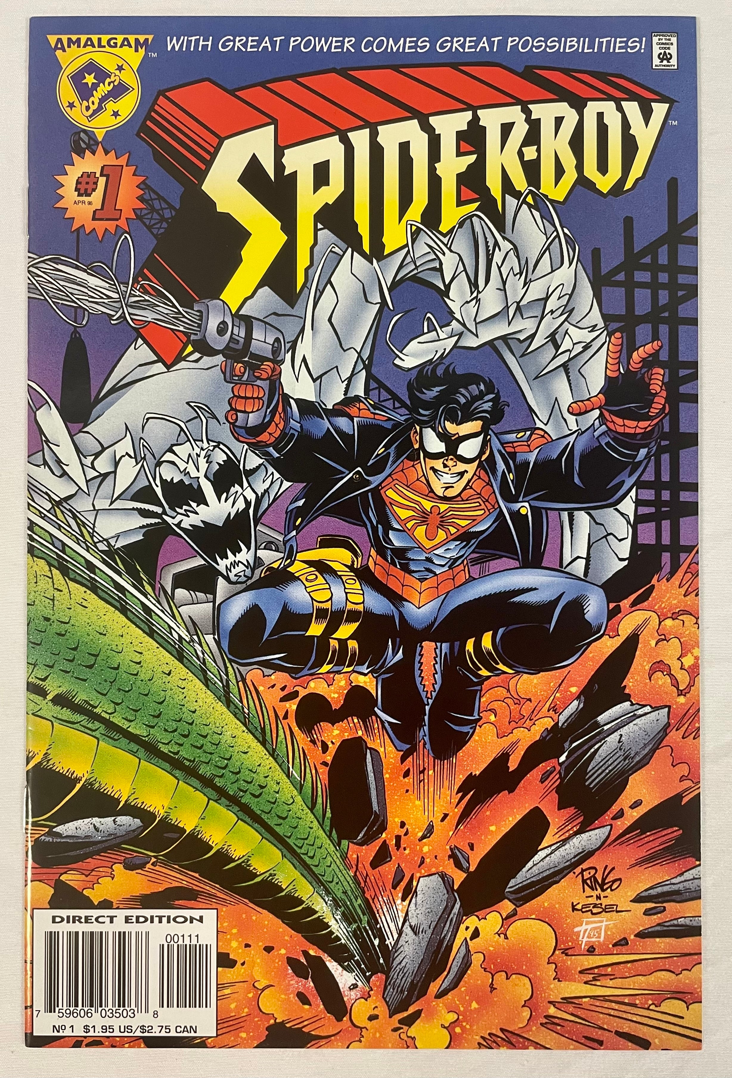 Amalgam Comics Spider-Boy #1 – Cobalt Comics & Collectibles