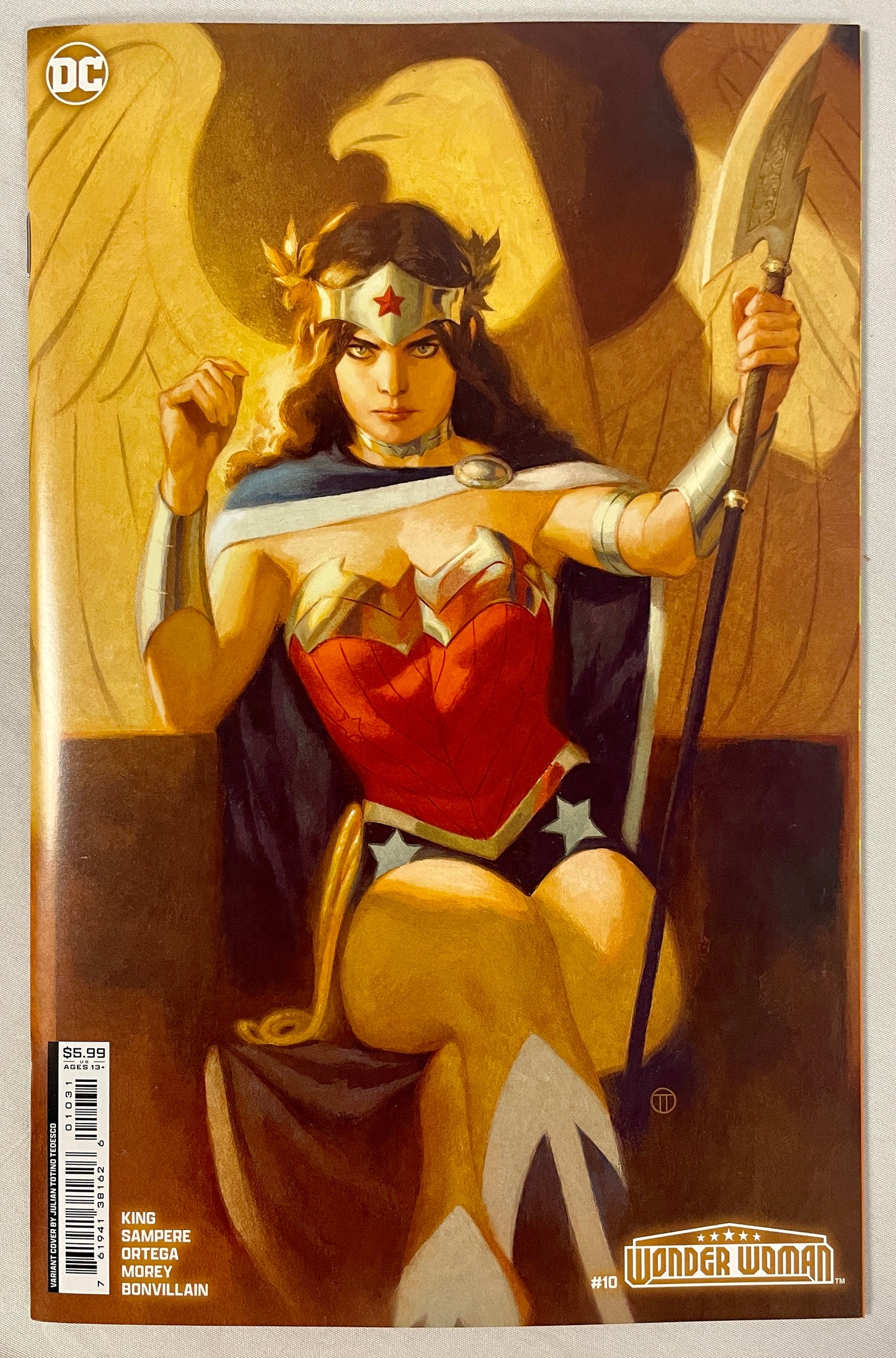 DC Comics Wonder Woman No. 10 CVR C