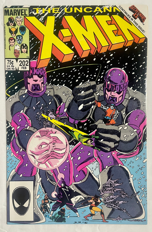 Marvel Comics The Uncanny X-MEN #202