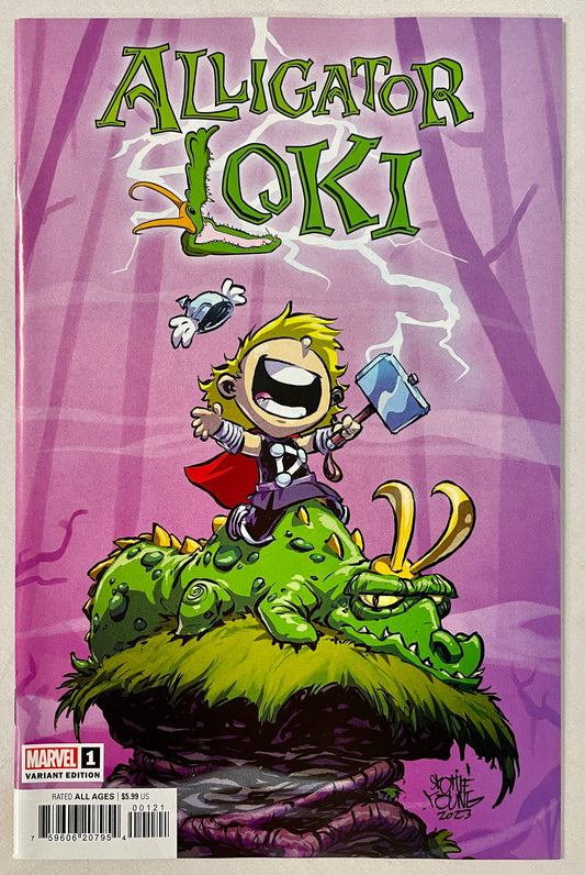 Marvel Comics Alligator Loki #1 CVR B