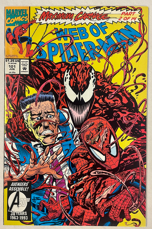 Marvel Comics Web of Spider-Man #101