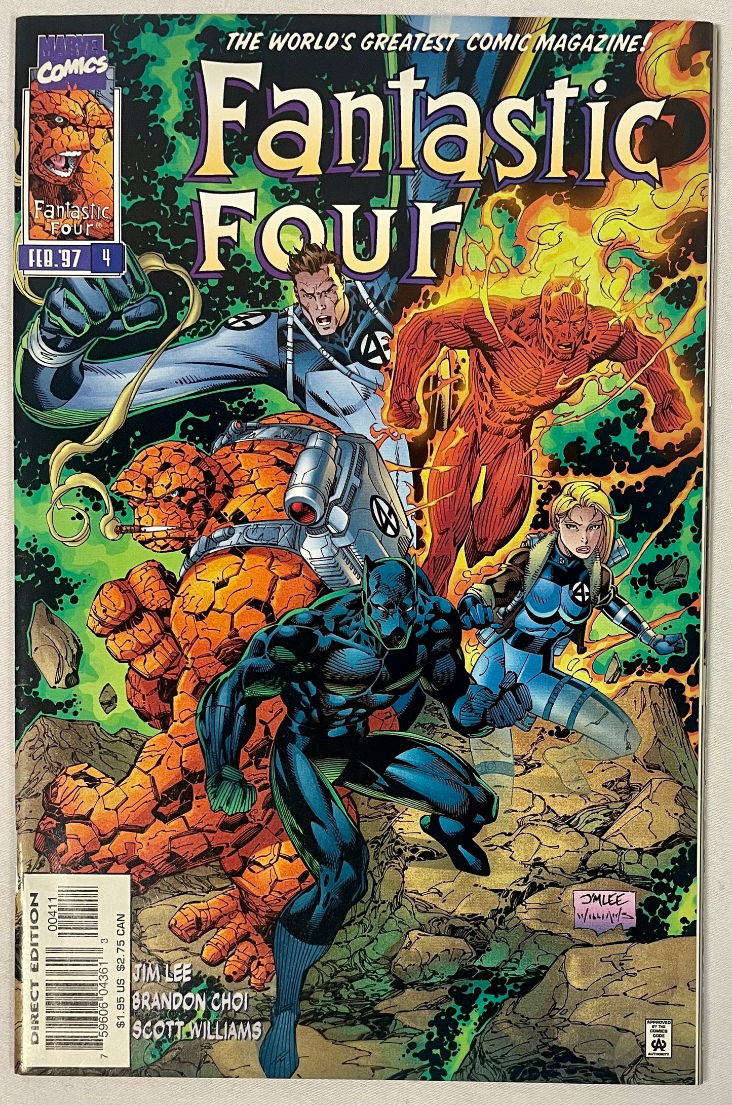Marvel Comics Fantastic Four #4